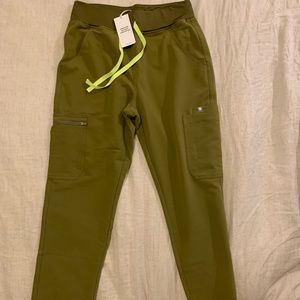 COPY - Figs high waisted Yola scrub pants, Petite small